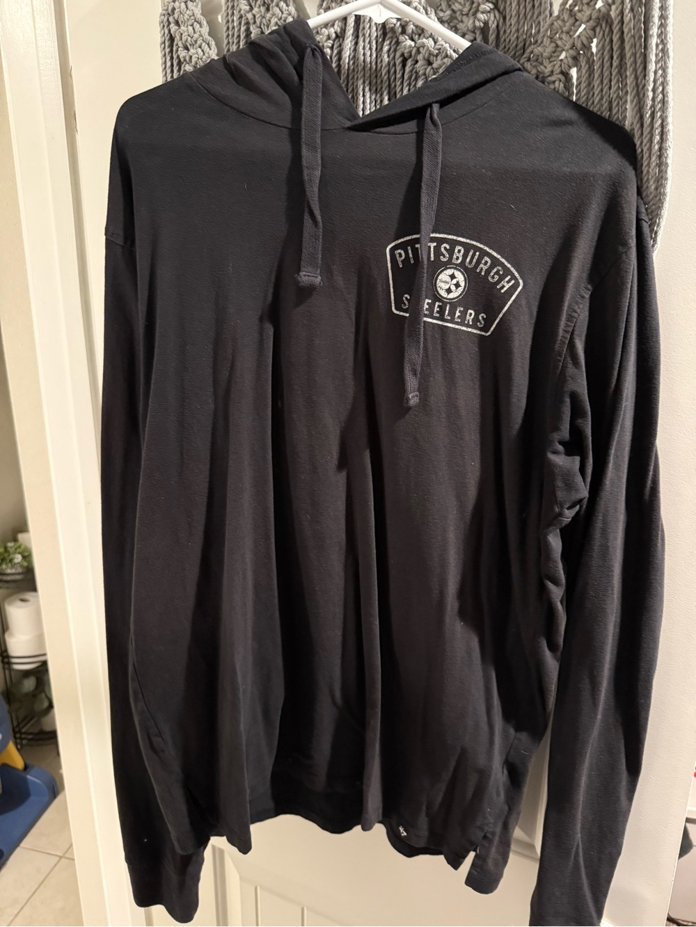 Steelers 47Brand hooded shirt jacket